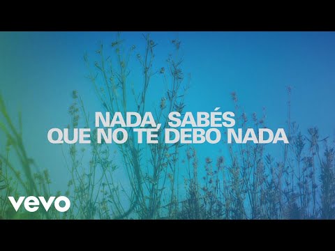 Video thumbnail for No Te Debo Nada