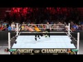 WWE 2K15 Cena VS Rollins Night Of Champions