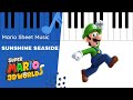 Sunshine Seaside Super Mario 3D World Piano Tutorial