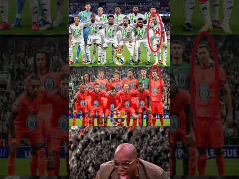 Real Madrid vs Barcelona 2025 XI ⚔️ UCL Titles Comparison
