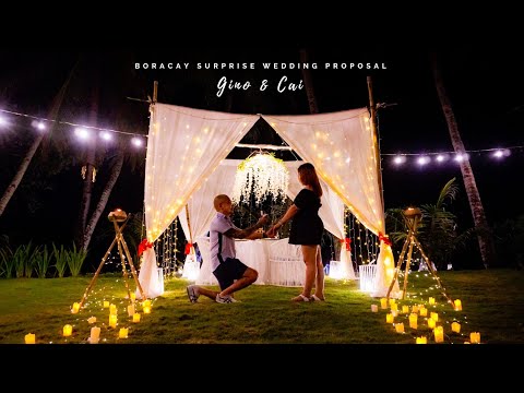 Boracay Surprise Wedding Proposal ▪︎ Gino & Cai
