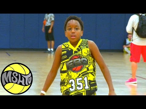 SUPER TALENTED 4th GRADER KJ Smith Goes Off at EBC Arizona Camp - Class of 2025 Basketball
