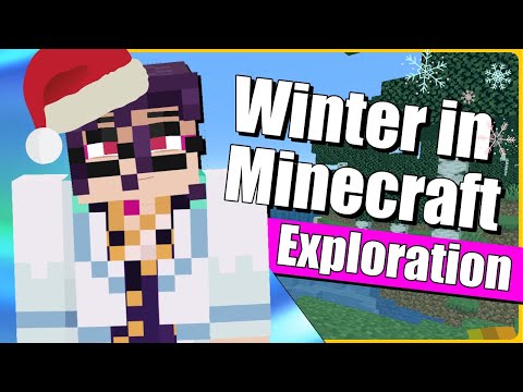 👾Winter Exploration in Minecraft! Let's Find SNOW!👾