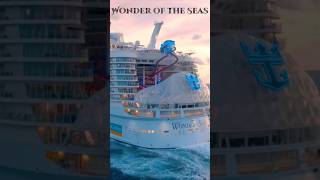 Wonder of the Seas in 60 Seconds 🚢🔥 | Royal Caribbean Mega Ship! #shorts #cruiseship