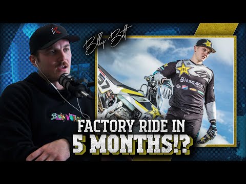 "Riding to get by, to riding for the factory team." World Champ Billy Bolt explains...