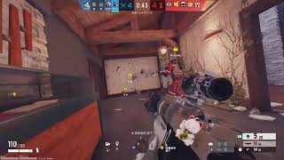 【R6S】PS4　レインボーシックスシージ　フレンドとランクなう