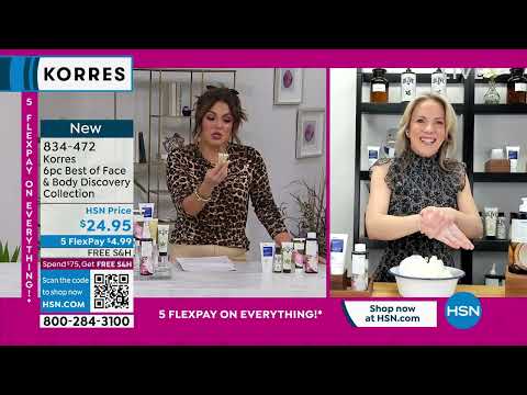 Korres 6-teilige Best of Face Body Discovery Collection