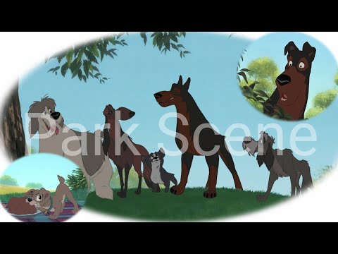 Park Scene - Lady And The Tramp 2(Full Hd)1080p