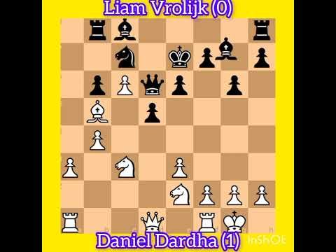 Daniel Dardha vs Liam Vrolijk || Tata Steel Challengers final round, 2024 #chess