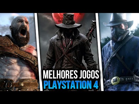 🥇OS 50 MELHORES JOGOS DE PS4/PLAYSTATION 4 PARA SE JOGAR EM 2026!