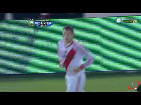 GOL DE OCAMPOS - RIVER 2 BOCA UNIDOS 1 FECHA 36 (10 06 2012)