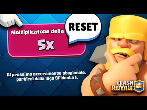 REAZIONE al NUOVO RESET e NUOVA STAGIONE di CLASH ROYALE!