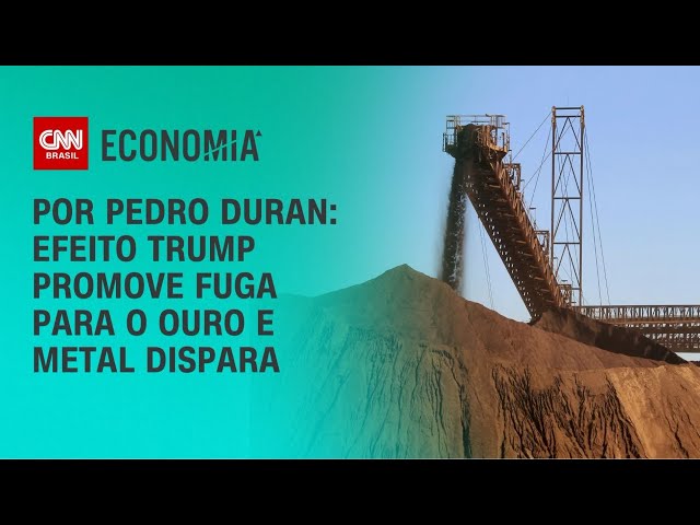 Análise: Efeito Trump promove fuga para o ouro e metal dispara | CNN NOVO DIA