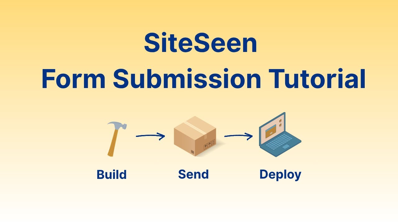 SiteSeen Form Submission and Cancellation Tutorial Thumbnail