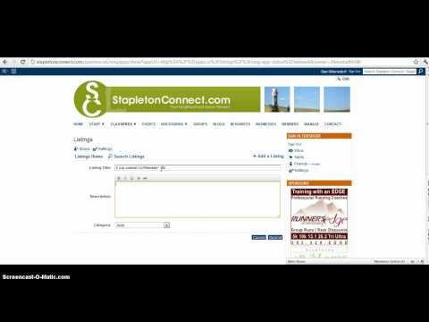 Stapleton Connect Denver Classifieds Tutorial