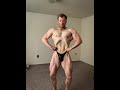 Natural Bodybuilder 190lb Posing Update