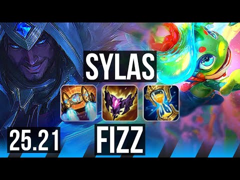 SYLAS vs FIZZ (MID) | KR Master | 25.21