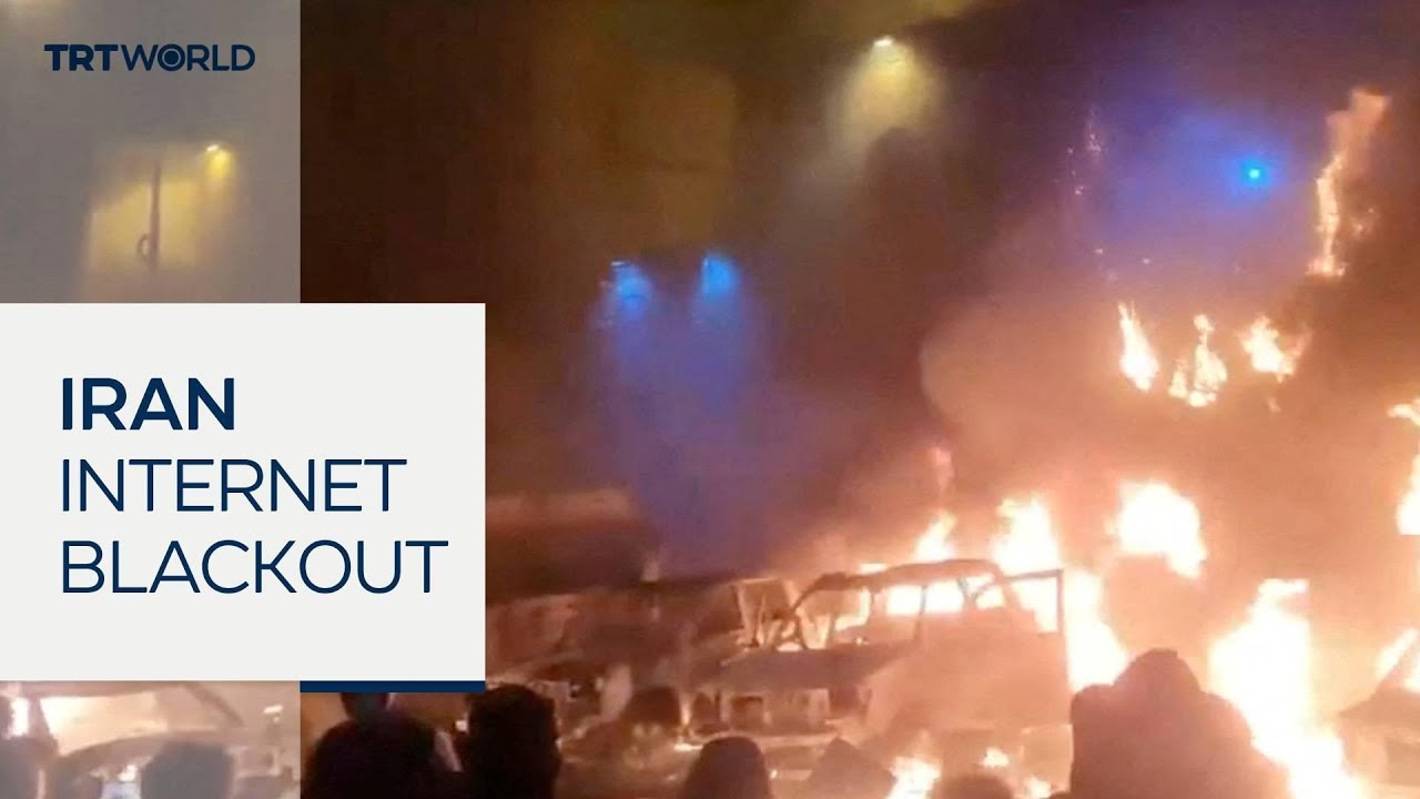 Nationwide internet blackout in Iran as protests persist
