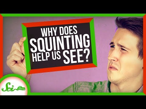 なぜ目を細めるとよく見えるのか？ (Why Does Squinting Help You See Better?)