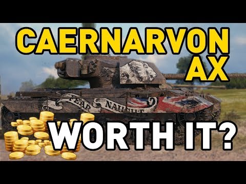 World of Tanks || Caernarvon AX - is it worth it?