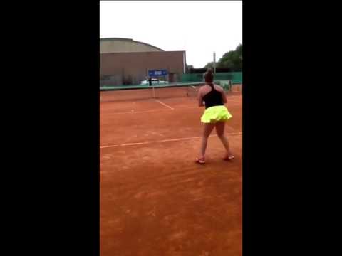 College Tennis Scholarship USA OverBoarder - Vicky Geurinckx