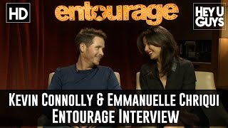 Kevin Connolly & Emmanuelle Chriqui Exclusive Interview - Entourage the movie video