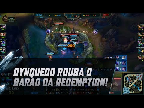 CBLOL 2019 - Dynquedo rouba o Barao da Redemption!