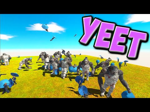 Yeet! Goro the Giant Army beat Every Unit #1 - Animal Revolt Battle Simulator