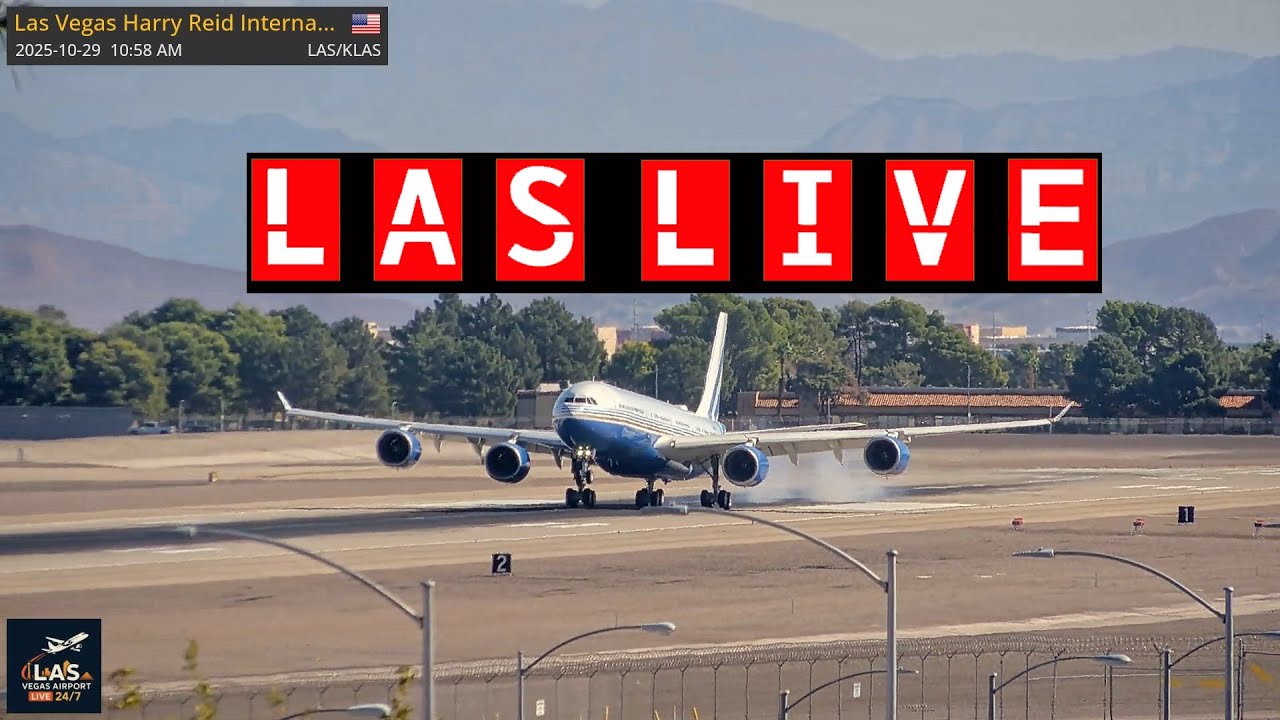 Live webcam view of Las Vegas Airport Live
