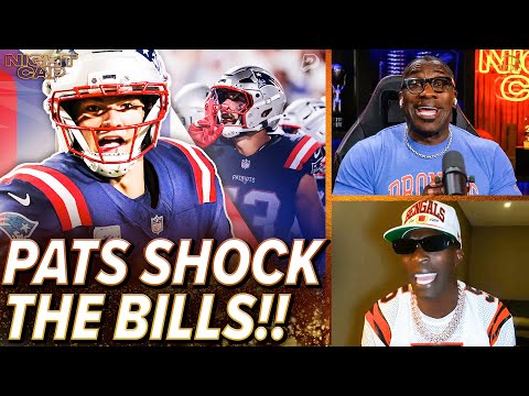 Unc & Ocho INSTANT REACTION to Drake Maye's Patriots OUTPLAYING Josh Allen's Bills 23-20! | Nightcap