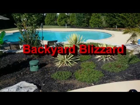 2016 Backyard Blizzard Time Lapse Middletown MD Epic Snow Storm
