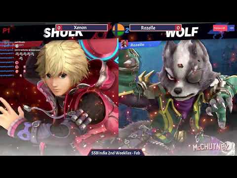 Xenon (Shulk) vs Rozelle (Wolf) - SSB India February '22