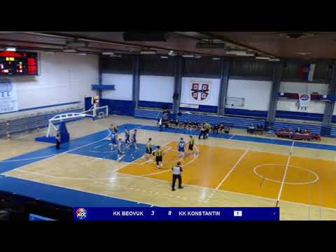 2MLS 9. kolo / KK Beovuk - KK Konstantin / 01.12.2019.