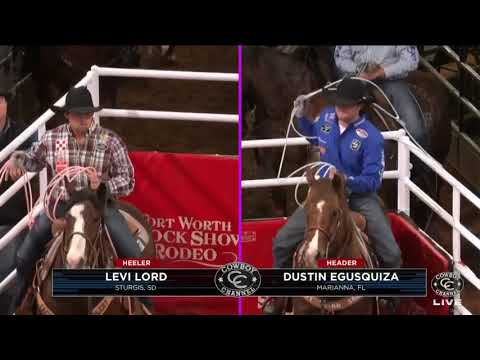 Dustin Egusquiza/Levi Lord Go 4.2 | Fort Worth Stock Show and Rodeo, Bracket 5