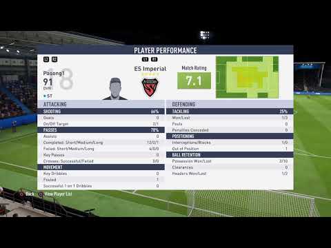VPG CHAMPIONSHIP SOUTH - ES IMPERIAL VS SOUTHEND - S3M14 -
