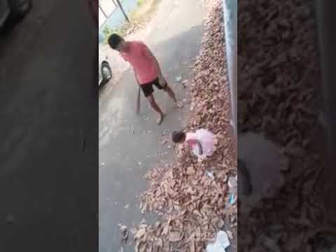 KURUMBU CHEYUM CHUTTI BABY # baby#cutebabyarshitha#cleaning#kurumbu