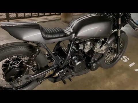 1981 Honda CB750K Cafe Racer Build Completed
