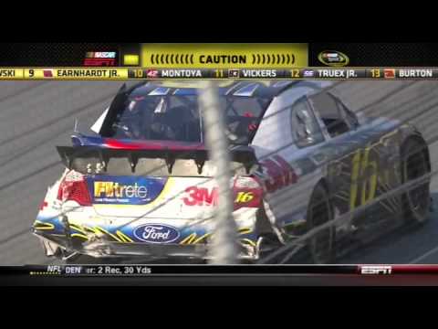 2011 R#33 Martinsville 13 Greg Biffle crash