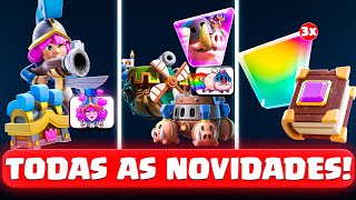 Novidades Novembro 2025: Clash Royale Temporada 77 - Deck Guide by Allan Franzotti