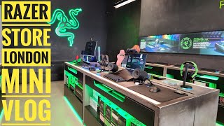Razer Store London Mini Vlog | #Razerblade16 Quick Look
