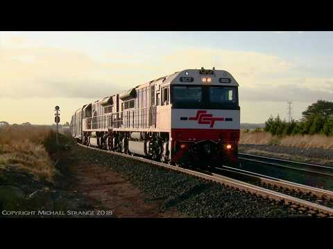 SCT's PM9 with SCT013 & SCT005 Departs Gheringhap - PoathTV Australian Trains