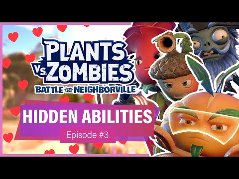 4 HIDDEN CHARACTER ABILITIES GUIDE (Episode #3) - Plants vs Zombies: Battle For Neighborville