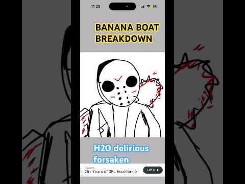 H20 delirious killer skin drawing #forsaken #h20delirious