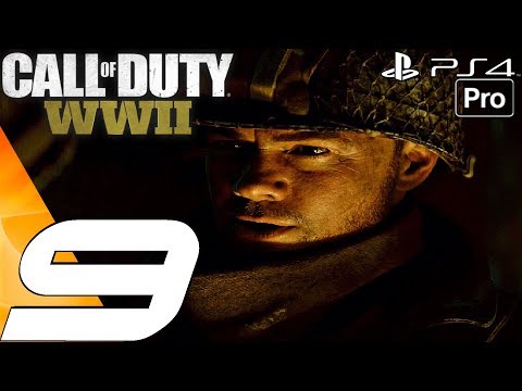 Call of Duty WW2 - Gameplay Walkthrough Part 9 - Battle of The Bulge (Campaign) PS4 PRO
