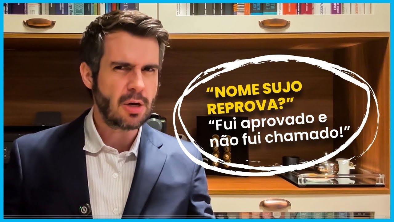 DÚVIDAS SOBRE CONCURSOS: NOME SUJO REPROVA? E SE EU FOR APROVADO E NÃO CHAMADO?