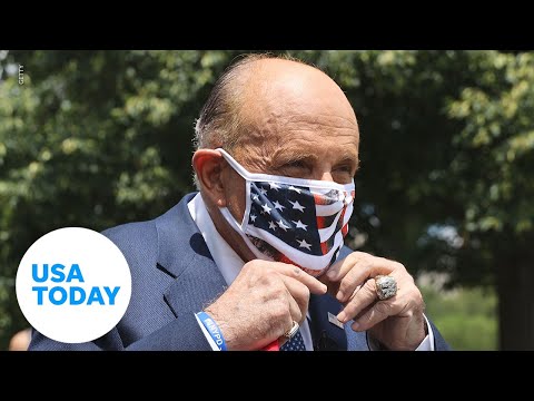 Rudy Giuliani hospitalized after testing positive for COVID 19 USA TODAY