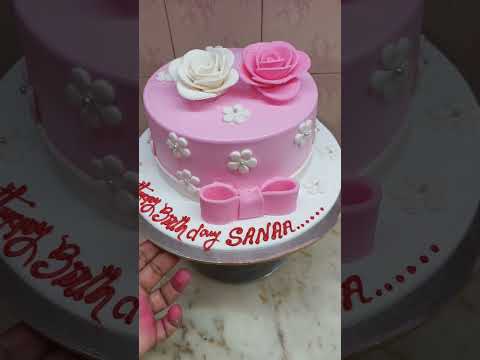 fancy semifanden cake