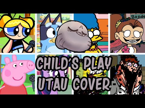 Child's Play but Every Turn a Different Character Sings (FNF CHILD'S PLAY but) - [UTAU Cover]