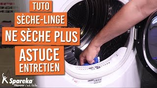 Astuce lorsque votre sèche linge ne sèche plus