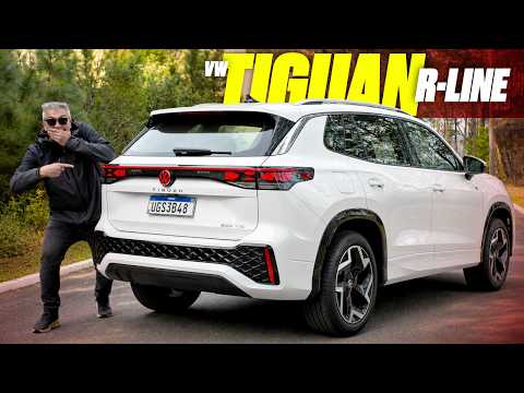VW Tiguan R-Line 2027 - POR QUE TODO MUNDO QUER UM? SUMIU DAS LOJAS? RODEI 1.000 KM E CONTO TUDO!
